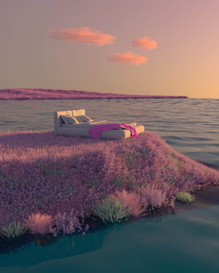 lit reves rose améliorer son sommeil par la méditation