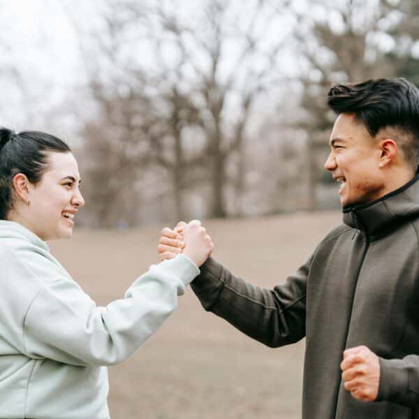 couple avec positivité