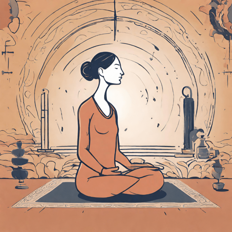 gerer ses douleurs par la meditation de pleine conscience femme assise