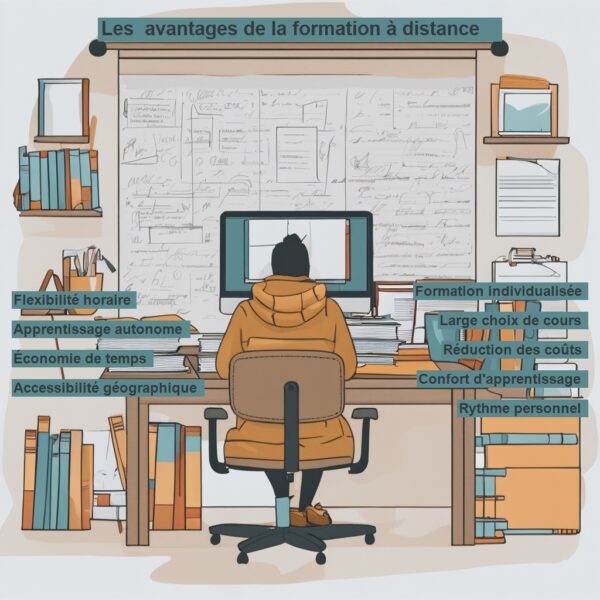 les avantages de la formation à distance