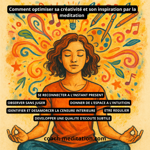 Comment optimiser sa créativité et son inspiration par la meditation